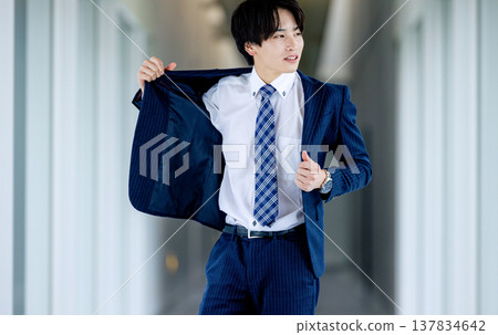 A young businessman A young businessman 137834642