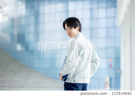 Young businessman in the office Young businessman in the office 137834692