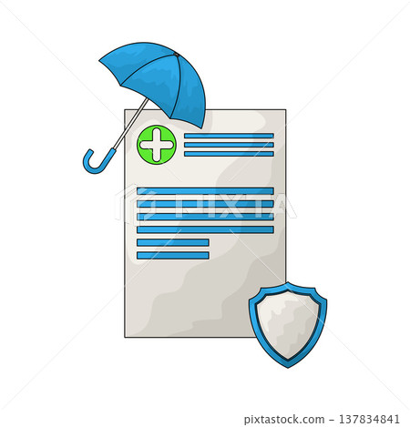 Illustration of Health Insurance Illustration of Health Insurance 137834841