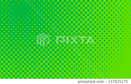 Impactful background with halftone dots (green) Impactful background with halftone dots (green) 137835175