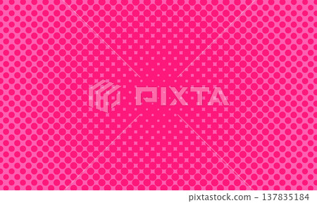 半色調點陣背景(粉紅色) 半色調點陣背景(粉紅色) 137835184