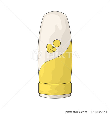 Illustration of Conditioner Illustration of Conditioner 137835341