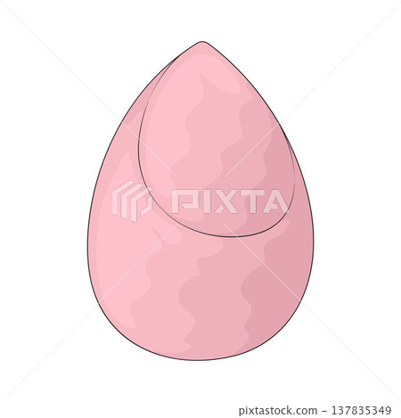 Illustration of Beauty Sponge Illustration of Beauty Sponge 137835349
