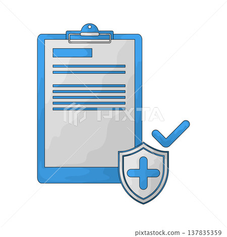 Illustration of Health insurance claim Illustration of Health insurance claim 137835359