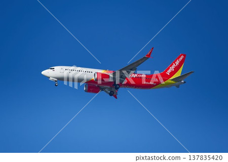 越捷航空的波音737 MAX客機 越捷航空的波音737 MAX客機 137835420
