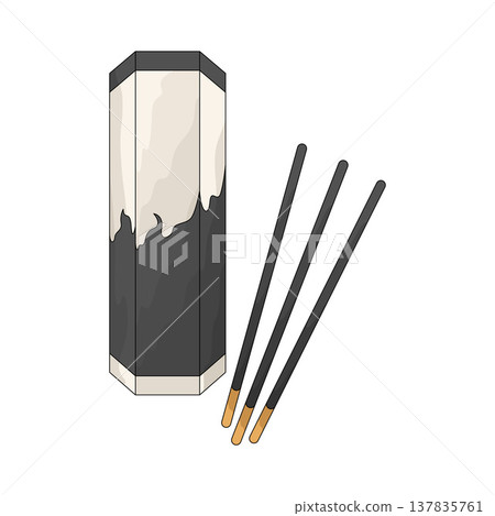 Illustration of Incense 137835761