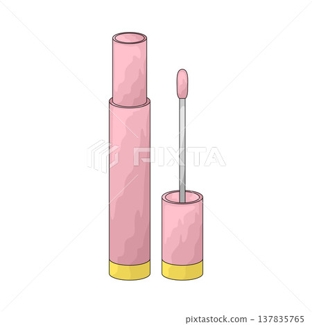 Illustration of Lip Gloss Illustration of Lip Gloss 137835765