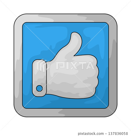 Illustration of Like Illustration of Like 137836058