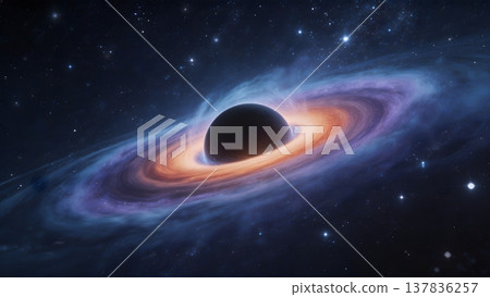 galaxy in a free space 137836257