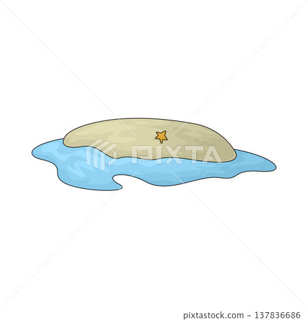 Illustration of Beach Illustration of Beach 137836686
