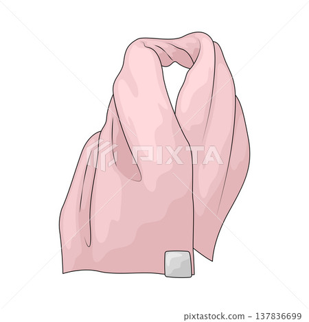Illustration of Gym Towel 137836699