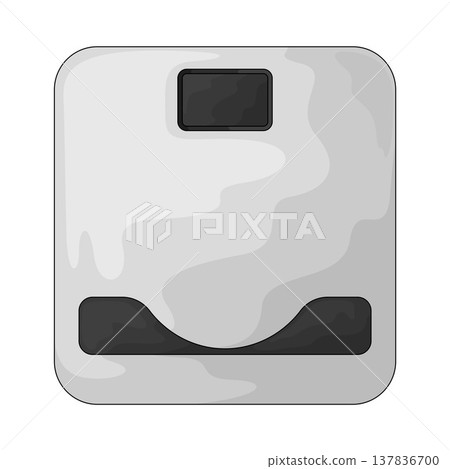 Illustration of Body Scale 137836700