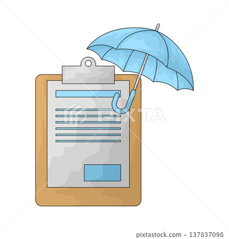 Illustration of Travel Insurance Illustration of Travel Insurance 137837098