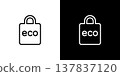 環保袋圖標 137837120