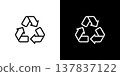 回收標誌，環境保護圖標 137837122