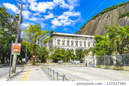 Rio de Janeiro Brazil Urca Village City Street Cityscape Buildings. 137837366