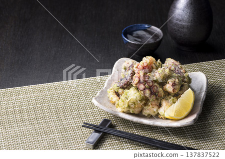 炸章魚 炸章魚 137837522