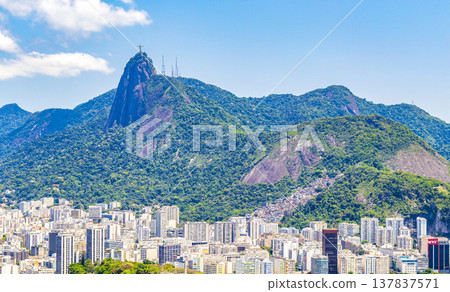 Cristo Redentor on the Corcovado mountain Rio de Janeiro Brazil. 137837571