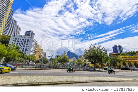 Rio de Janeiro Brazil City Town Downtown Street Cityscape Skyline. Rio de Janeiro Brazil City Town Downtown Street Cityscape Skyline. 137837626