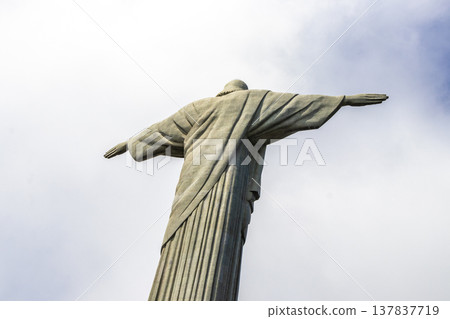 Christ the Redeemer on Corcovado mountain Rio de Janeiro Brazil. 137837719
