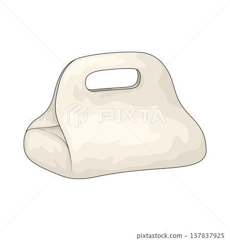 Illustration of food bag Illustration of food bag 137837925