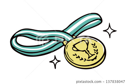 Gold medals for the school sports day - 2 colors Gold medals for the school sports day - 2 colors 137838047