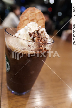 Delicious coffee drinks at a cafe Delicious coffee drinks at a cafe 137838246