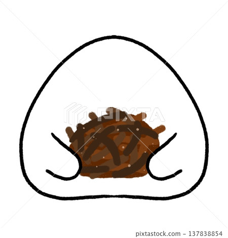 Munching on a rice ball | Holding a kelp (faceless) Munching on a rice ball | Holding a kelp (faceless) 137838854