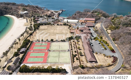 廣島縣吳市鐮賀裡 [縣立海灘/象岩] 2026年3月拍攝_無人機航拍_HKKHAMA_No12 137840327