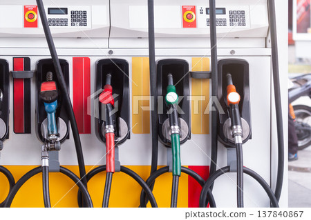 Gas Station Nozzle Equipment 137840867