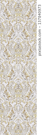 colorful watercolor background with white clouds 137840973