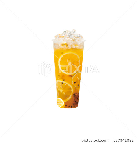 Mixed Citrus and Passion Fruit Tea 137841882