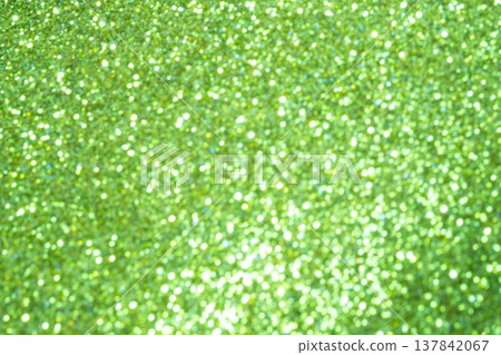 Light green glitter background material Light green glitter background material 137842067