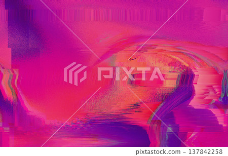 Glitch Texture Purple Pink Grainy Gradient Glitch Texture Purple Pink Grainy Gradient 137842258