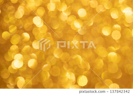 金色閃光背景材料 137842342