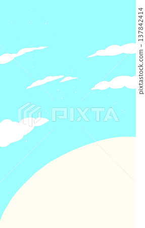 Hills, clouds, vertical, background, blue sky Hills, clouds, vertical, background, blue sky 137842414