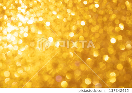 Gold-colored glitter background material Gold-colored glitter background material 137842415