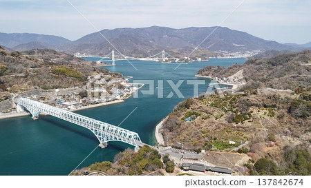 秋田飛島街道【鐮足大橋/德愛屋形】2026年3月拍攝_無人機航拍_HKKAMAB_No13 秋田飛島街道【鐮足大橋/德愛屋形】2026年3月拍攝_無人機航拍_HKKAMAB_No13 137842674