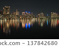 從豐洲古魯裡公園看到的晴海旗和豐洲大橋。 137842680