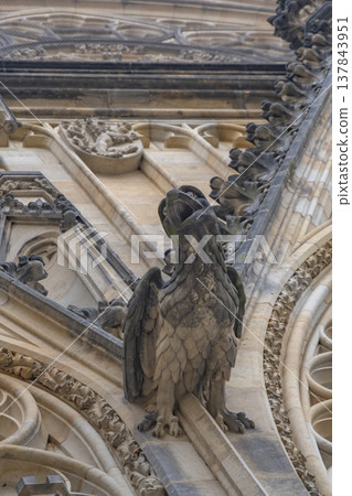 St. Vitus Cathedral, Prague . Czech Republic 137843951