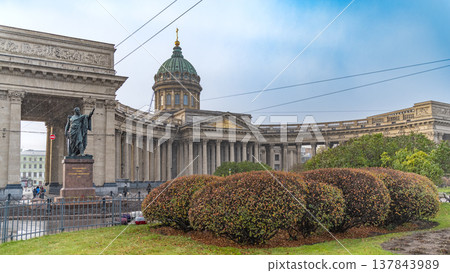 Kazan Cathedral in Saint Petersburg, Russia 137843989