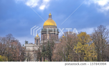 St Isaac's Cathedral in Saint Petersburg. Russia 137843994