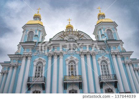 The Naval Cathedral of St. Nicholas the Epiphany in St. Petersburg 137844039