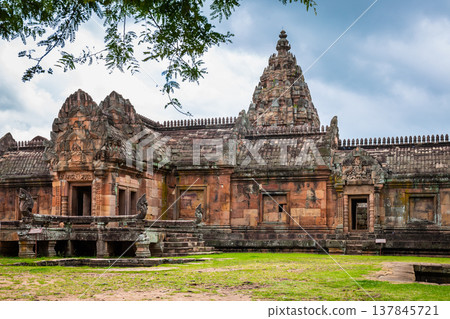 Phanom Rung Historical Park built by rock at Phanom Rung mountain buriram province, Attractions in Thailand 137845721