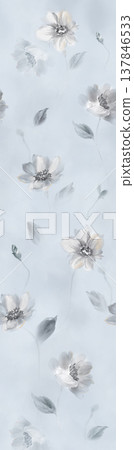 Collection of vintage floral and botanical seamless patterns with elegant neutral and soft hues Collection of vintage floral and botanical seamless patterns with elegant neutral and soft hues 137846533