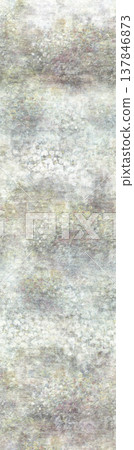 Collection of delicate watercolor floral and decorative seamless patterns with soft muted tones 137846873
