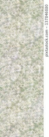 Collection of delicate watercolor floral and decorative seamless patterns with soft muted tones 137846880