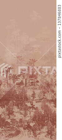 Collection of delicate watercolor floral and decorative seamless patterns with soft muted tones Collection of delicate watercolor floral and decorative seamless patterns with soft muted tones 137846883