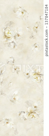 Collection of elegant floral and textured seamless patterns with soft muted and neutral tones Collection of elegant floral and textured seamless patterns with soft muted and neutral tones 137847184