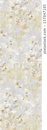 Collection of elegant floral and textured seamless patterns with soft muted and neutral tones Collection of elegant floral and textured seamless patterns with soft muted and neutral tones 137847185